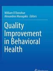 Quality Improvement in Behavioral Health