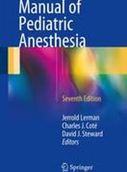 Manual of Pediatric Anesthesia