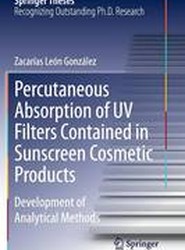 Percutaneous Absorption of UV Filters Contained in Sunscreen Cosmetic Products
