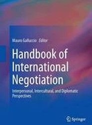 Handbook of International Negotiation