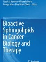 Bioactive Sphingolipids in Cancer Biology and Therapy