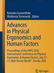 Advances in Physical Ergonomics and Human Factors