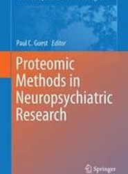 Proteomic Methods in Neuropsychiatric Research
