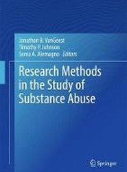 Research Methods in the Study of Substance Abuse