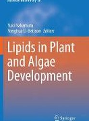 Lipids in Plant and Algae Development