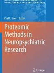 Proteomic Methods in Neuropsychiatric Research