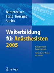 Weiterbildung Fur Anasthesisten 2005