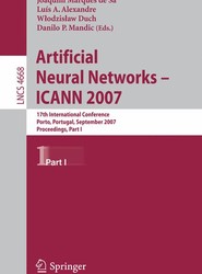 Artificial Neural Networks - ICANN 2007