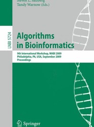 Algorithms in Bioinformatics