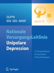 Nationale VersorgungsLeitlinie - Unipolare Depression