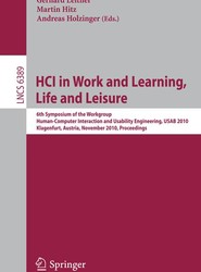 HCI in Work and Learning, Life and Leisure