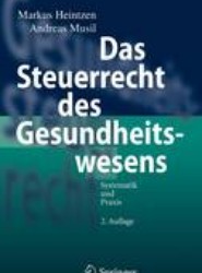 Das Steuerrecht des Gesundheitswesens