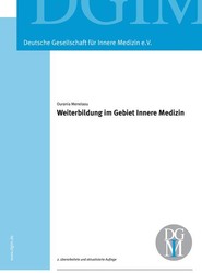 Weiterbildung im Gebiet Innere Medizin