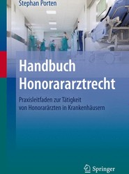 Handbuch Honorararztrecht