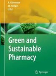 Green and Sustainable Pharmacy