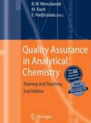 Quality Assurance in Analytical Chemistry