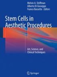 Stem Cells in Aesthetic Procedures