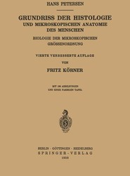 Grundriss der Histologie und Mikroskopischen Anatomie des Menschen