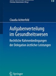 Aufgabenverteilung im Gesundheitswesen