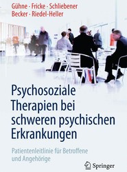 Psychosoziale Therapien bei schweren psychischen Erkrankungen