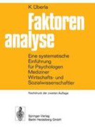 Faktorenanalyse