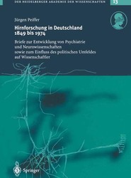 Hirnforschung in Deutschland 1849 bis 1974