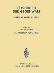Klinische Psychiatrie I