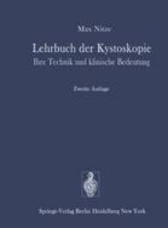 Lehrbuch der Kystoskopie