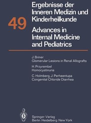 Ergebnisse der Inneren Medizin und Kinderheilkunde / Advances in Internal Medicine and Pediatrics