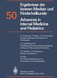 Ergebnisse der Inneren Medizin und Kinderheilkunde / Advances in Internal Medicine and Pediatrics