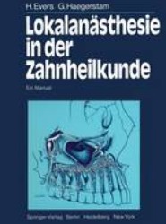 Lokalanasthesie in der Zahnheilkunde