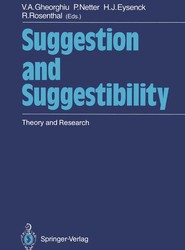 Suggestion and Suggestibility
