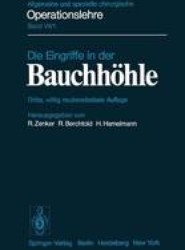 Die Eingriffe in der Bauchhoehle