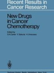 New Drugs in Cancer Chemotherapy