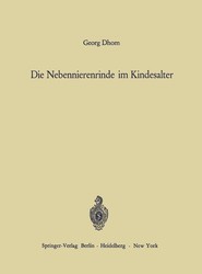 Die Nebennierenrinde im Kindesalter