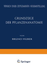 Grundzuge der Pflanzenanatomie