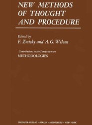 New Methods of Thought and Procedure