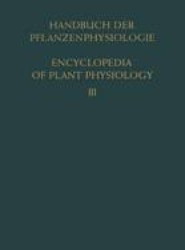 Pflanze und Wasser / Water Relations of Plants