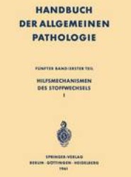 Hilfsmechanismen des Stoffwechsels I