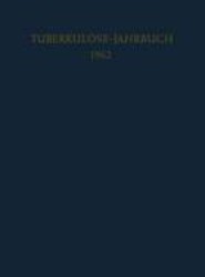 Tuberkulose-Jahrbuch 1962