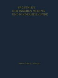 Ergebnisse der Inneren Medizin und Kinderheilkunde