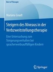 Steigern des Niveaus in der Verbzweitstellungstherapie