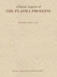 Clinical Aspects of The Plasma Proteins