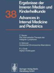 Ergebnisse der Inneren Medizin und Kinderheilkunde / Advances in Internal Medicine and Pediatrics