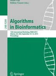 Algorithms in Bioinformatics