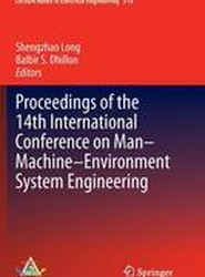 Proceedings of the 14th International Conference on Man-Machine-Environment System Engineering