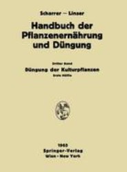 Dungung der Kulturpflanzen