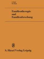 Familientherapie und Familienforschung