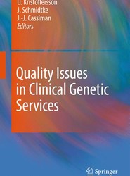 Quality Issues in Clinical Genetic Services