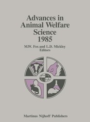 Advances in Animal Welfare Science 1985